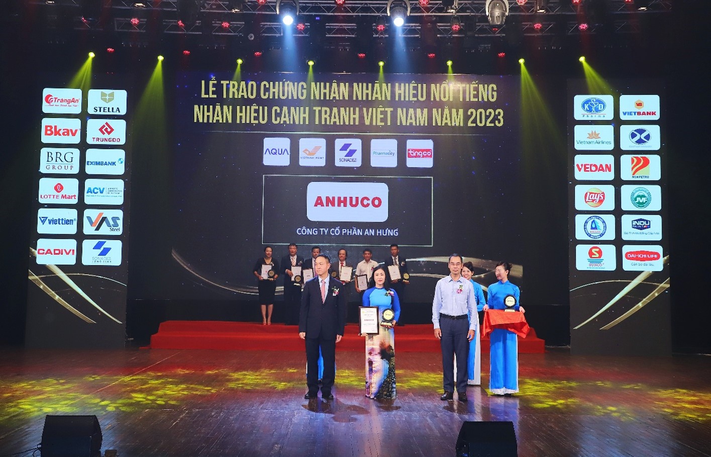 For the third consecutive year, ANHUCO has been honored as a famous Vietnamese brand